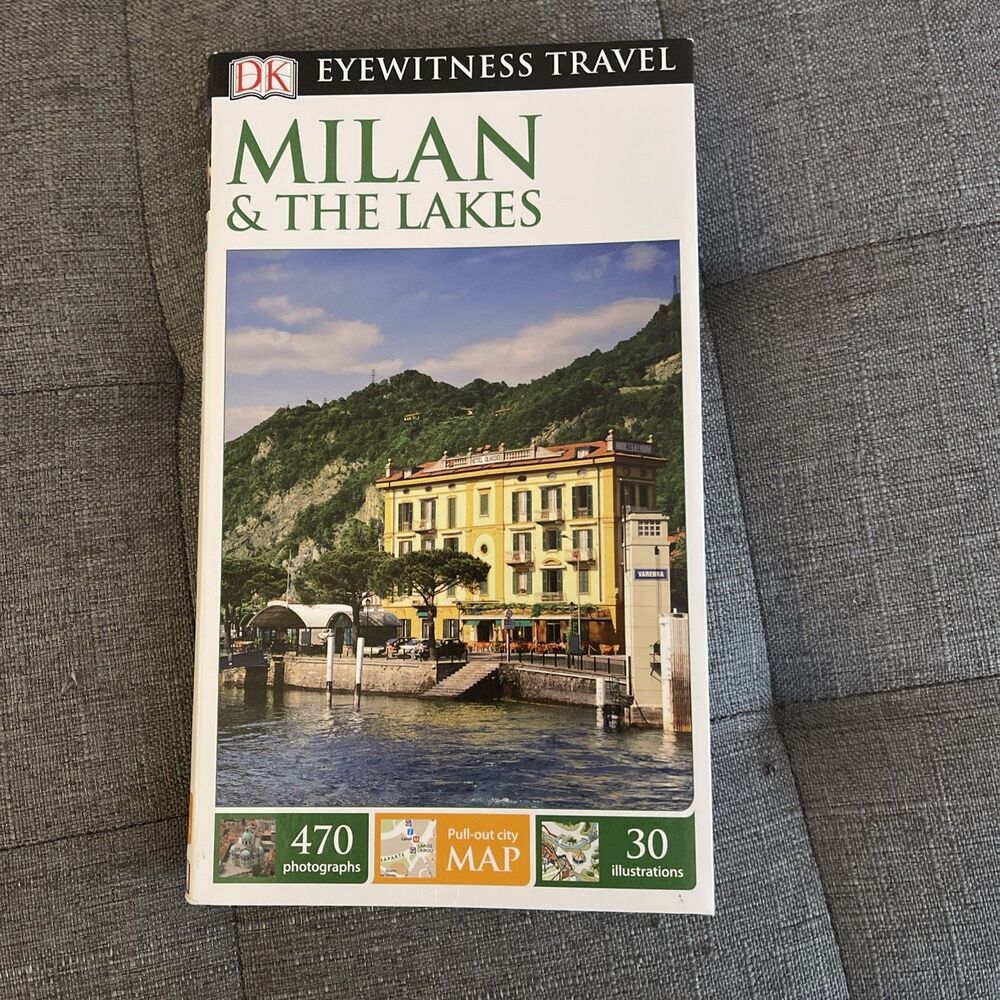 DK Eyewitness Travel Guide: Milan & the Lakes - Paperback By DK